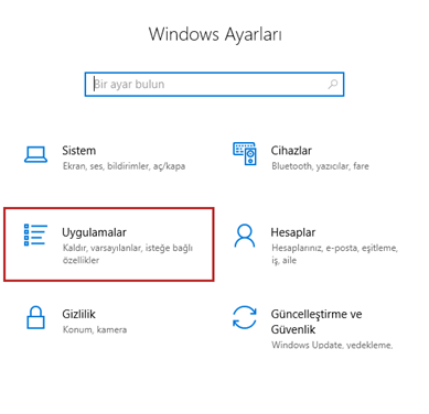 Ayarlar 1 Ayarlar 1