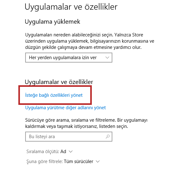 Ayarlar 2 Ayarlar 2